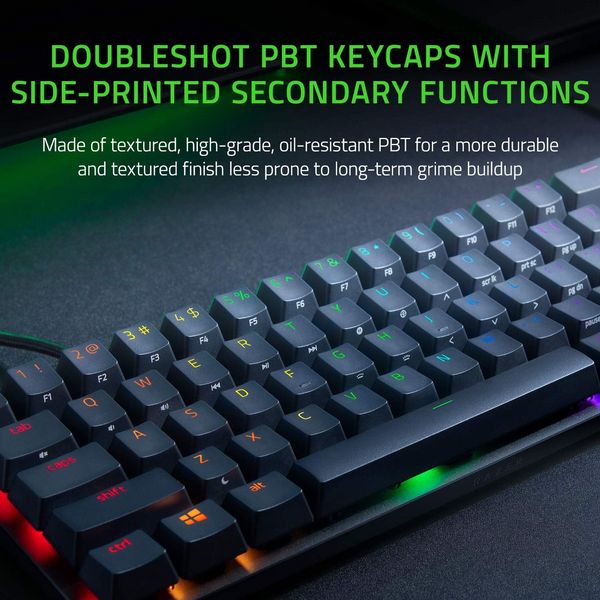 Razer Huntsman Mini (Purple Switch) Gaming Keyboard- UK Layout