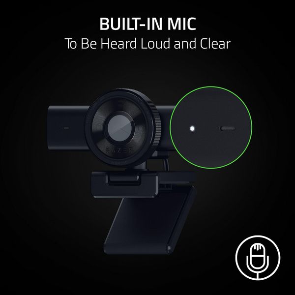 Razer Kiyo V2 X Streaming Webcam - Black