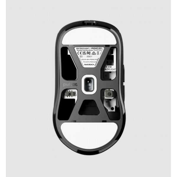 Pulsar X2H CrazyLight Medium Jet Black Wireless Gaming Mouse