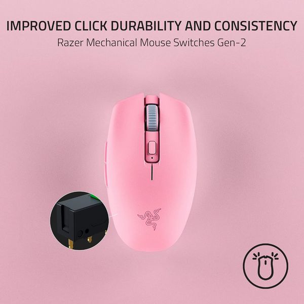 Razer Orochi V2 (2026) Gaming Mouse, Quartz