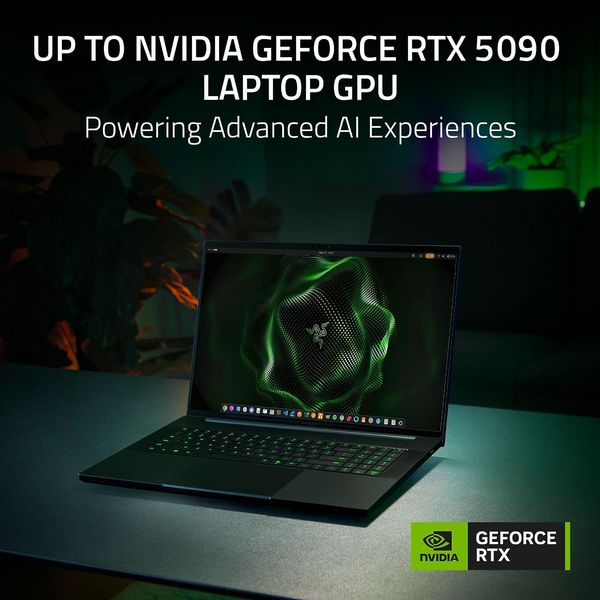 Razer Blade 18 (K12/Uhd+ 240Hz | Fhd+ 440Hz/Core Ultra 9/32Gb/Rtx 5080/1Tb) Gaming Laptop