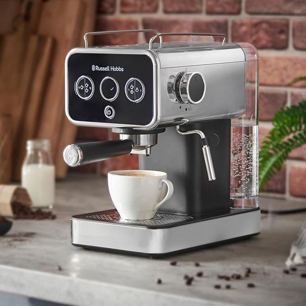 RUSSELL HOBBS DISTINCTIONS ESPRESSO MACHINE BLACK