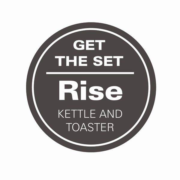 Hamilton Beach Rise Brushed Kettle and 2 Slice Toaster
