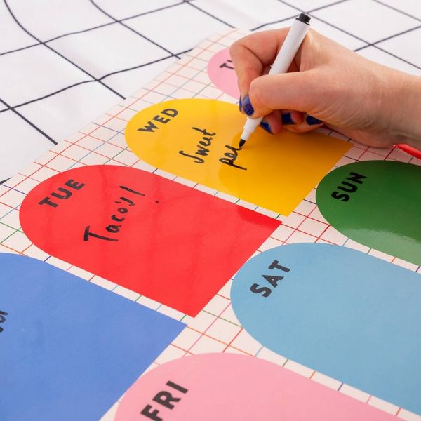 Design Museum A3 Magnetic Fridge Planner | Arches & Grids