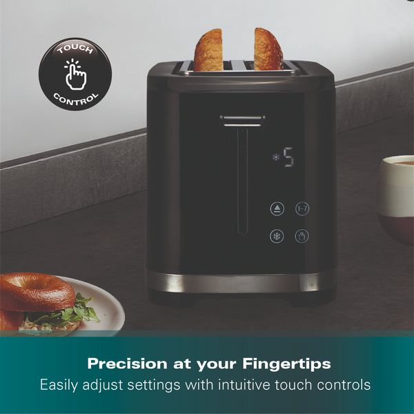 Hamilton Beach FlexiControl Kettle, Toaster and 20L Retro Microwave - Black
