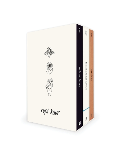 Rupi Kaur Trilogy Boxed Set: milk and honey, the sun and her flowers, and home body