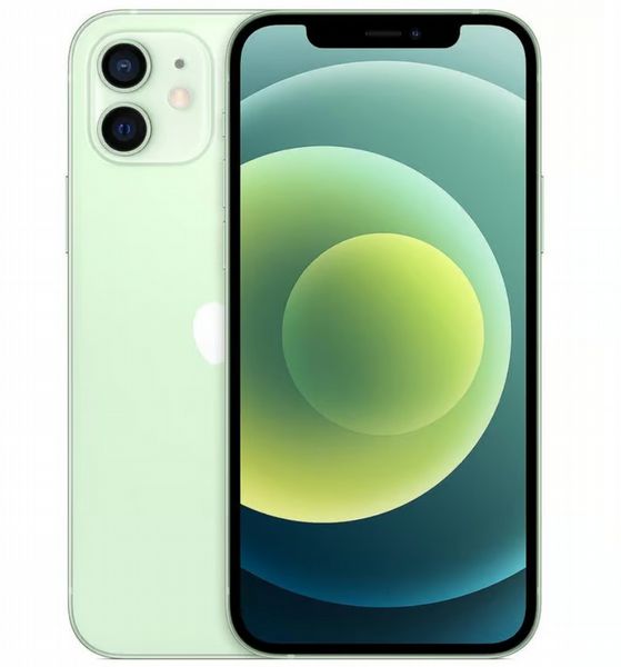 Refurbished Apple iPhone 12 64GB, Green. Grade A