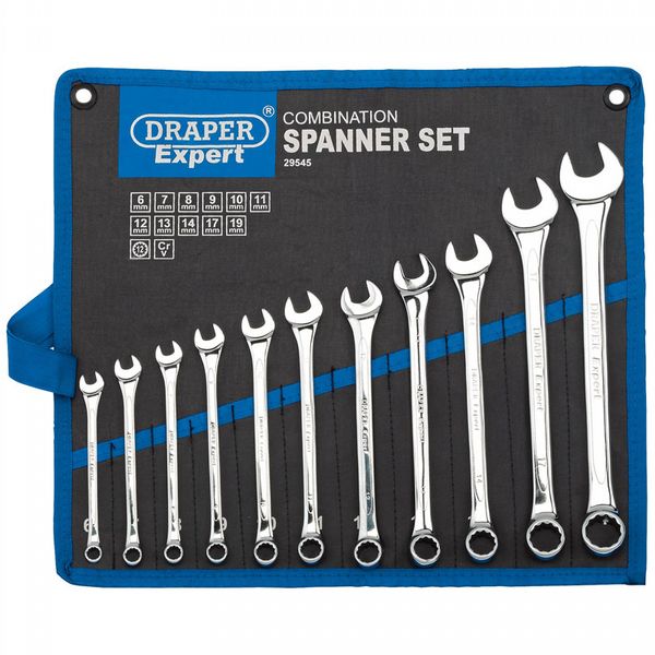 Draper Metric Combination Spanner Set 7Pc