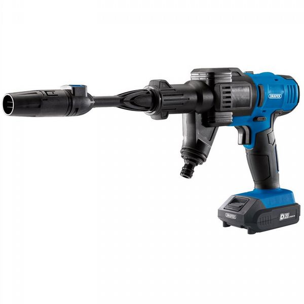 Draper D20 20V Pressure Washer Kit With 1X 2Ah Battery And Charger