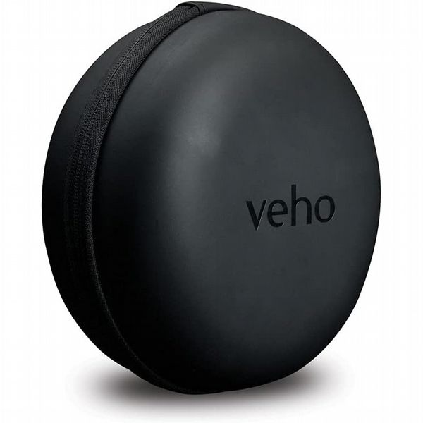 Veho On Ear Headphones Carry Case Black