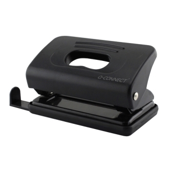 Q-Connect Light Duty Hole Punch Black