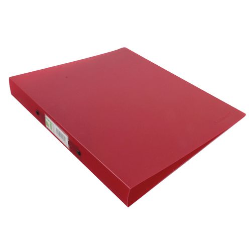 Q-Connect Ring Binder Frosted Red
