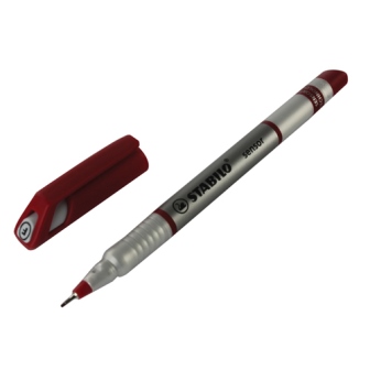 Stabilo Sensor Fineliner Red 189/40 - Pack of 10