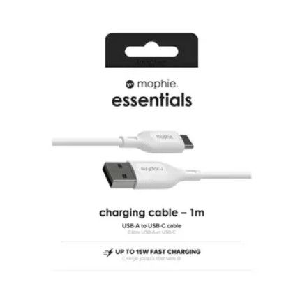 Mophie Cable USB-A to USB-C | 1M - White