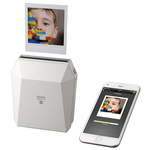Fuji Instax Share SP-3 Square Film Printer - White
