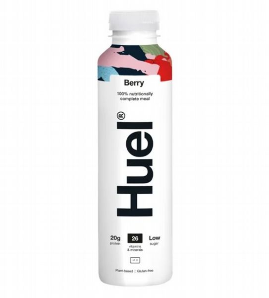 HUEL 100% Nutritionally Complete Meal Drink - Berry 500ml (8 pack)