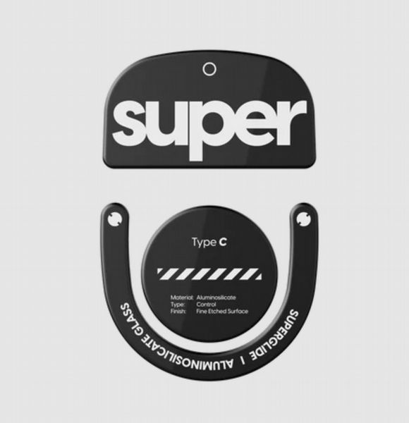 Pulsar Superglide 2 Type-C for Logitech GPro Superlight 2 Superstrike Black